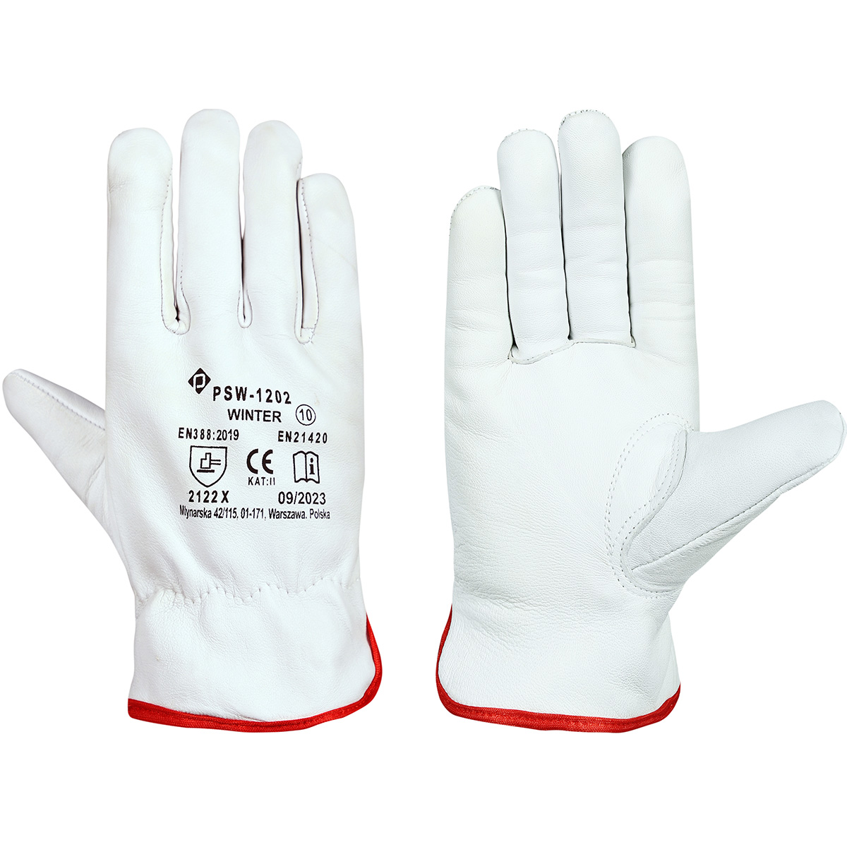 PSW-1202 Winter Rękawice Ocieplane